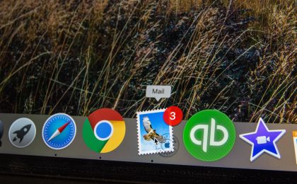 image of icons and mail notifications