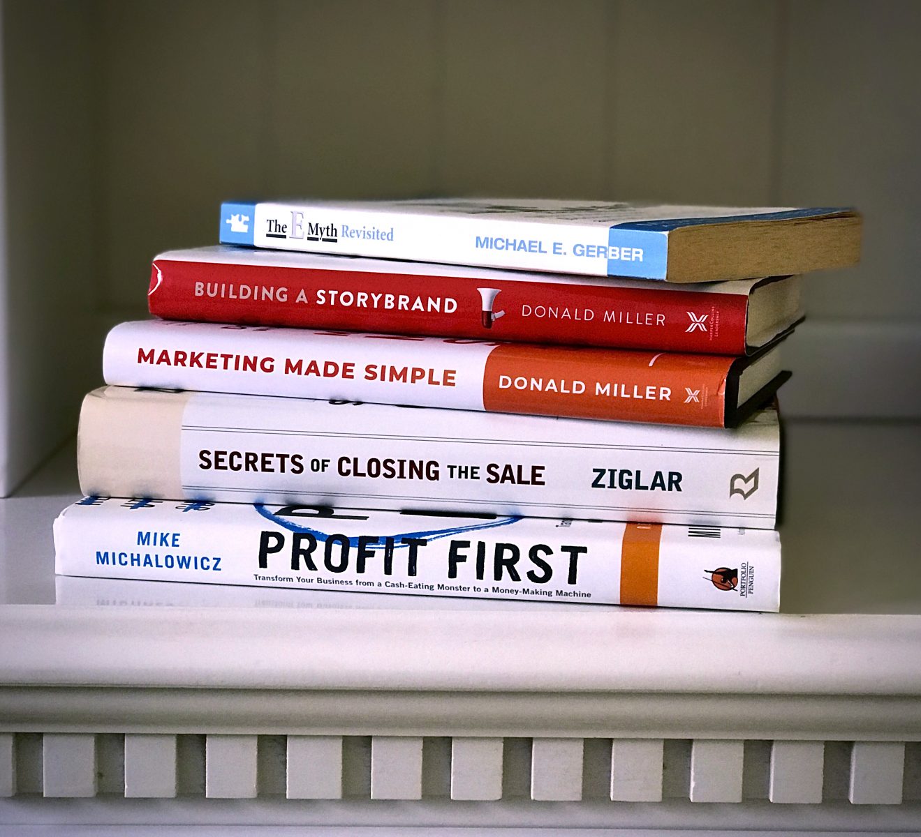 Key Business Books to grow your service-based business