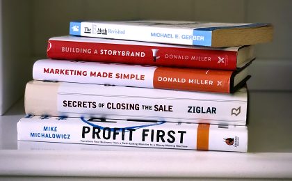 Key Business Books to grow your service-based business