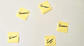 Stickers that say TOMORROW