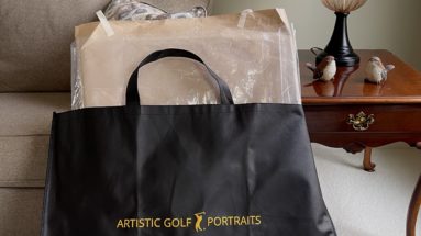 Frame Bag used to hold wall portraits